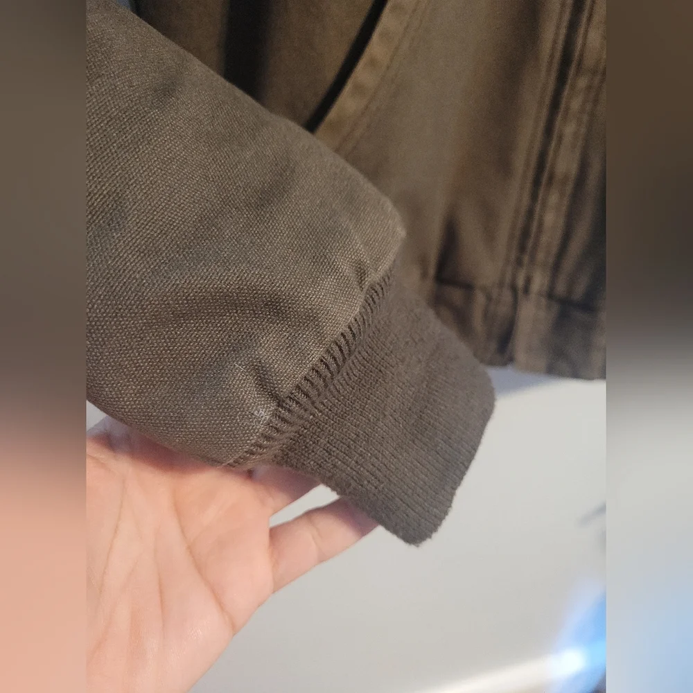 Brown Workwear Hooded Jacket. - Picture 7 of 8